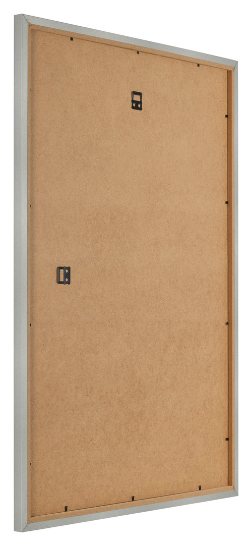 Cadre Photo 49x68cm Argent Mat MDF Bologna Arriere Oblique | Yourdecoration.fr