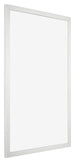 Cadre Photo 49x68cm Blanc Brillant MDF Bologna De Face Oblique | Yourdecoration.fr