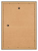 Cadre Photo 49x68cm Noir Argent Poli MDF Pisa Arriere | Yourdecoration.fr