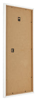 Cadre Photo 50x100cm Blanc Brillant MDF Bologna Arriere Oblique | Yourdecoration.fr