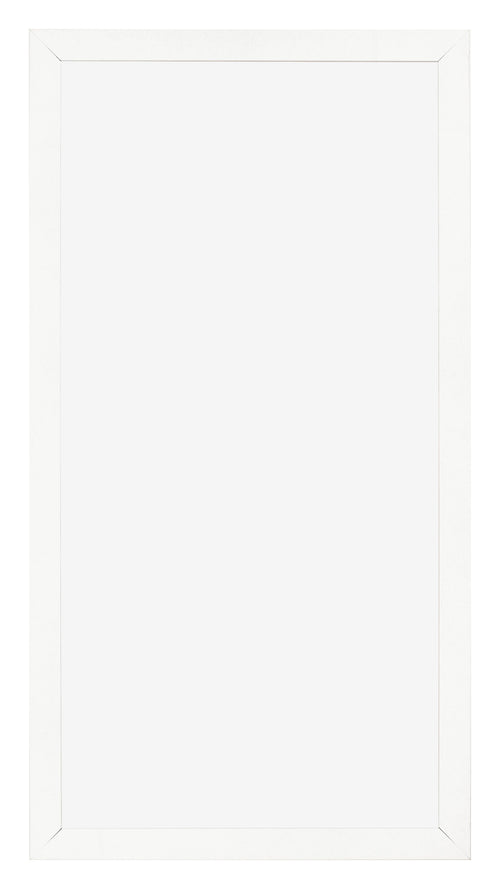 Cadre Photo 50x100cm Blanc Brillant MDF Bologna De Face | Yourdecoration.fr