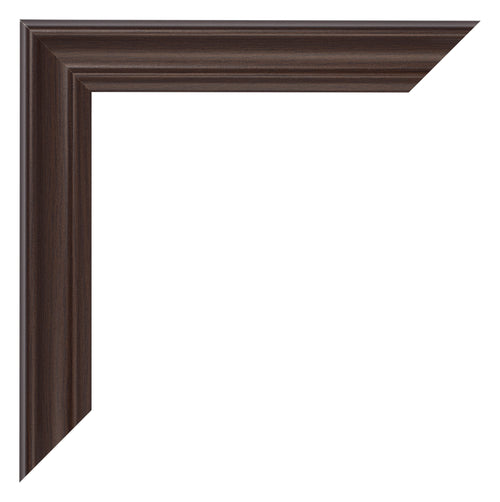 Cadre Photo 50x100cm Chene Fonce MDF Lazio Detail Coin | Yourdecoration.fr
