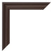 Cadre Photo 50x100cm Chene Fonce MDF Lazio Detail Coin | Yourdecoration.fr