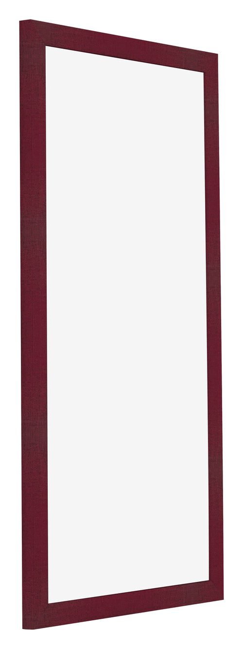 Cadre Photo 50x100cm Vin Rouge Patine MDF Bologna De Face Oblique | Yourdecoration.fr