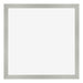 Cadre Photo 50x50cm Argent Mat MDF Bologna De Face | Yourdecoration.fr