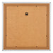 Cadre Photo 50x50cm Argent Mat MDF Lazio Arriere | Yourdecoration.fr