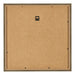 Cadre Photo 50x50cm Bronze Décor MDF Bologna Arriere | Yourdecoration.fr