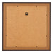 Cadre Photo 50x50cm Chene Fonce MDF Lazio Arriere | Yourdecoration.fr