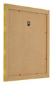 Cadre Photo 50x50cm Or Vintage MDF Pisa Arriere Oblique | Yourdecoration.fr