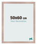 Cadre Photo 50x60 cm Rose Ancien MDF Bologna De Face Mesure | Yourdecoration.fr
