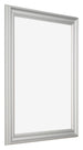 Cadre Photo 50x60cm Argent Mat MDF Lazio De Face Oblique | Yourdecoration.fr
