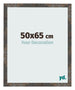 Cadre Photo 50x65 cm Metal Oxyde MDF Bologna De Face Mesure | Yourdecoration.fr