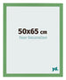 Cadre Photo 50x65 cm Vert MDF Bologna De Face Mesure | Yourdecoration.fr