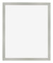Cadre Photo 50x65cm Argent Mat MDF Bologna De Face | Yourdecoration.fr
