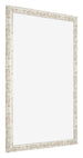 Cadre Photo 50x65cm Blanc Vintage MDF Bologna De Face Oblique | Yourdecoration.fr