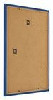Cadre Photo 50x65cm Bleu Fonce MDF Bologna Arriere Oblique | Yourdecoration.fr