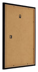 Cadre Photo 50x65cm Noir Brillant MDF Bologna Arriere Oblique | Yourdecoration.fr
