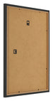 Cadre Photo 50x65cm Noir Grain de Bois MDF Bologna Arriere Oblique | Yourdecoration.fr