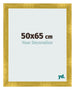 Cadre Photo 50x65cm Or Vintage MDF Pisa De Face Mesure | Yourdecoration.fr