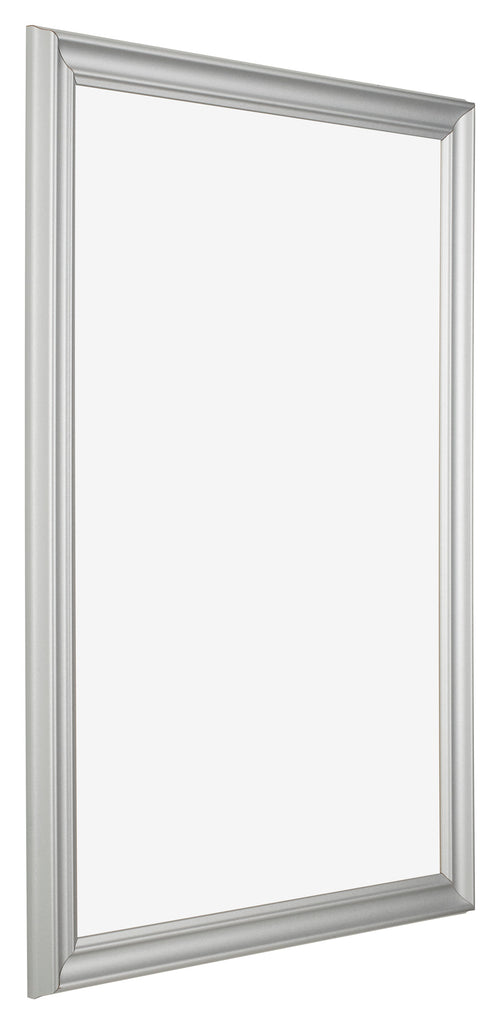 Cadre Photo 50x70cm Argent Mat MDF Lazio De Face Oblique | Yourdecoration.fr