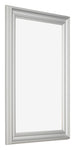 Cadre Photo 50x75cm Argent Mat MDF Lazio De Face Oblique | Yourdecoration.fr