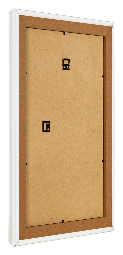 Cadre Photo 50x75cm Blanc Patine MDF Lazio Arriere Oblique | Yourdecoration.fr