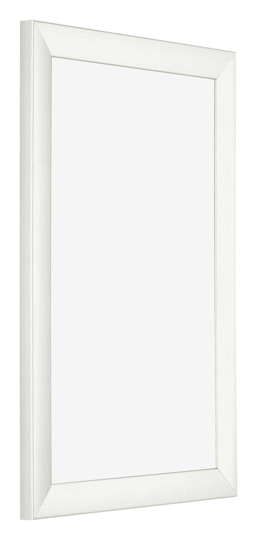 Cadre Photo 50x75cm Blanc Vintage MDF Pisa De Face Oblique | Yourdecoration.fr
