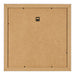Cadre Photo 55x55cm Blanc Vintage MDF Pisa Arriere | Yourdecoration.fr