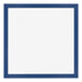 Cadre Photo 55x55cm Bleu Fonce MDF Bologna De Face | Yourdecoration.fr