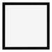 Cadre Photo 55x55cm Noir Brillant MDF Bologna De Face | Yourdecoration.fr