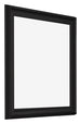 Cadre Photo 55x55cm Noir Grain de Bois MDF Lazio De Face Oblique | Yourdecoration.fr