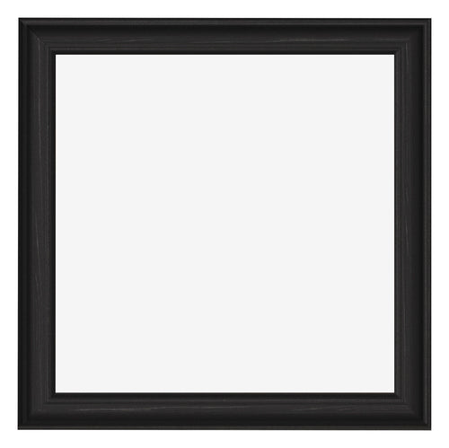 Cadre Photo 55x55cm Noir Grain de Bois MDF Lazio De Face | Yourdecoration.fr