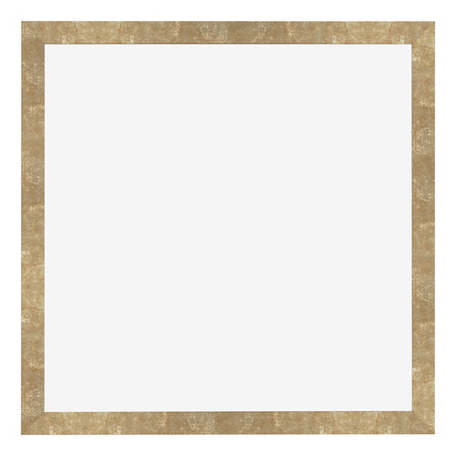 Cadre Photo 55x55cm Or Antique MDF Bologna De Face | Yourdecoration.fr