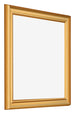 Cadre Photo 55x55cm Or Mat MDF Lazio De Face Oblique | Yourdecoration.fr