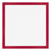 Cadre Photo 55x55cm Rouge MDF Bologna De Face | Yourdecoration.fr