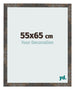 Cadre Photo 55x65 cm Metal Oxyde MDF Bologna De Face Mesure | Yourdecoration.fr