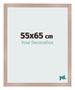 Cadre Photo 55x65 cm Rose Ancien MDF Bologna De Face Mesure | Yourdecoration.fr