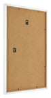 Cadre Photo 55x65cm Blanc Brillant MDF Bologna Arriere Oblique | Yourdecoration.fr