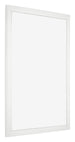 Cadre Photo 55x65cm Blanc Brillant MDF Bologna De Face Oblique | Yourdecoration.fr