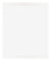 Cadre Photo 55x65cm Blanc Brillant MDF Bologna De Face | Yourdecoration.fr