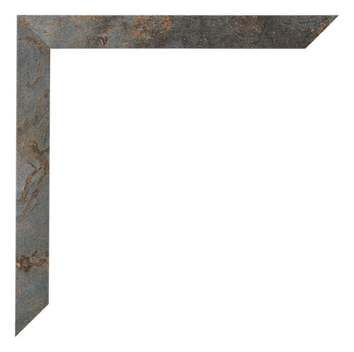 Cadre Photo 55x65cm Metal Oxyde MDF Bologna Detail Coin | Yourdecoration.fr