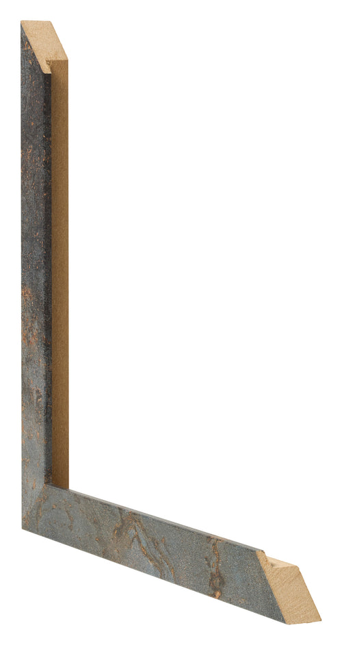 Cadre Photo 55x65cm Metal Oxyde MDF Bologna Detail Intersection | Yourdecoration.fr