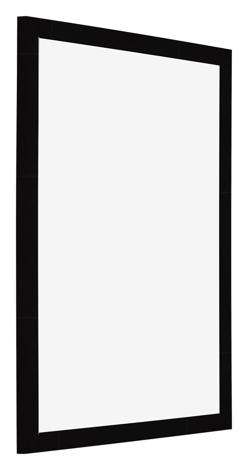 Cadre Photo 55x65cm Noir Brillant MDF Bologna De Face Oblique | Yourdecoration.fr