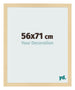 Cadre Photo 56x71cm Hêtre Décor MDF Bologna De Face Mesure | Yourdecoration.fr