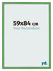 Cadre Photo 59x84 cm Vert MDF Bologna De Face Mesure | Yourdecoration.fr