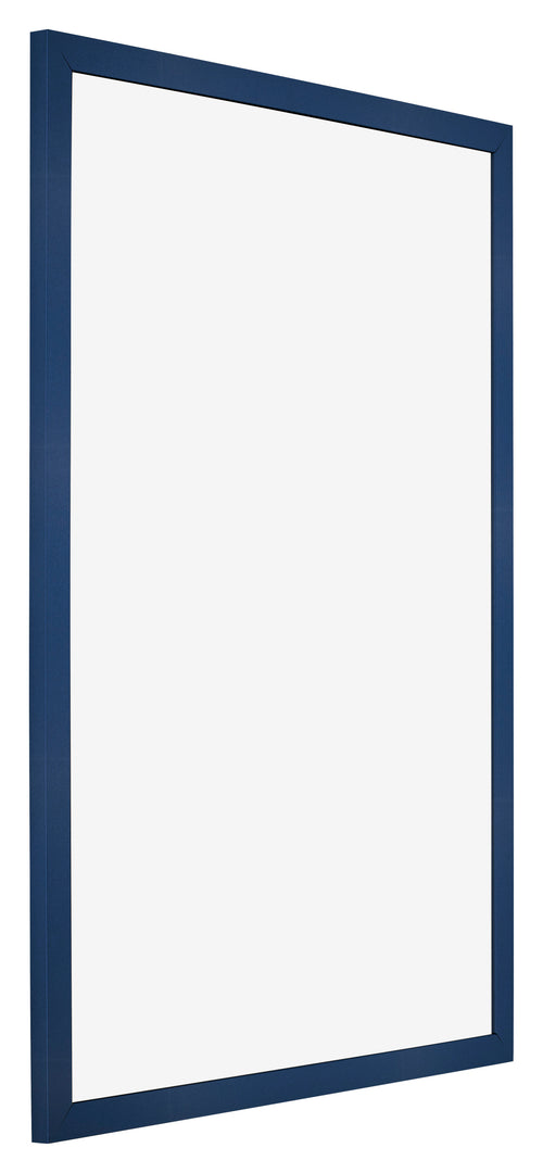 Cadre Photo 59x84cm Bleu Fonce MDF Bologna De Face Oblique | Yourdecoration.fr
