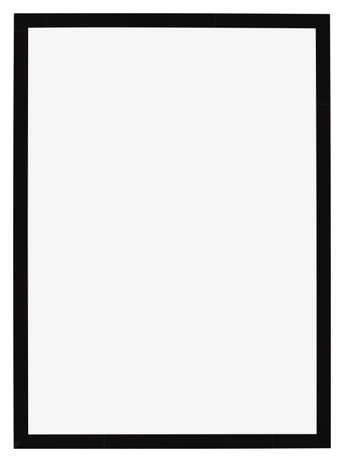Cadre Photo 59x84cm Noir Brillant MDF Bologna De Face | Yourdecoration.fr