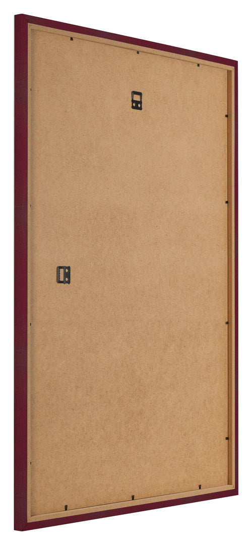 Cadre Photo 59x84cm Vin Rouge Patine MDF Bologna Arriere Oblique | Yourdecoration.fr