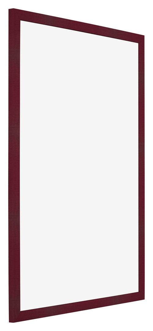 Cadre Photo 59x84cm Vin Rouge Patine MDF Bologna De Face Oblique | Yourdecoration.fr