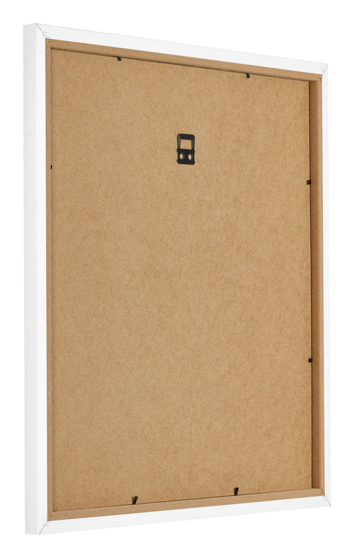 Cadre Photo 60x60cm Blanc Mat MDF Bologna Arriere Oblique | Yourdecoration.fr